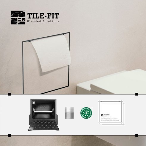 [TILE-FIT 006] Built-in Toilet Paper Slot - 1