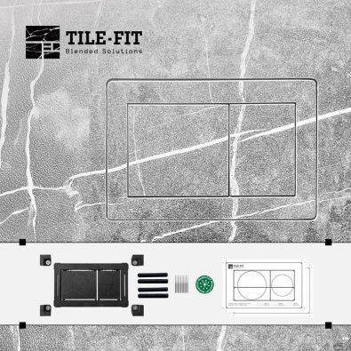[TILE-FIT 001] Flush Button System – Mechanical Base - vertical - 1