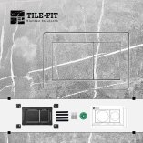 [TILE-FIT 001] Flush Button System – Mechanical Base - vertical - 1