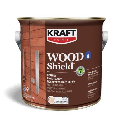 Полиуретанови импрегниращи лакове на водна основа Wood Shield за дърво - 0.75л